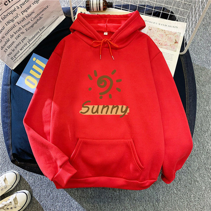 Women's Hoodie with Sunny Graphic Lisslune
