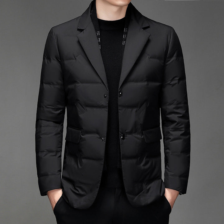 Men's Quilted Blazer with Thermal Filling Lisslune