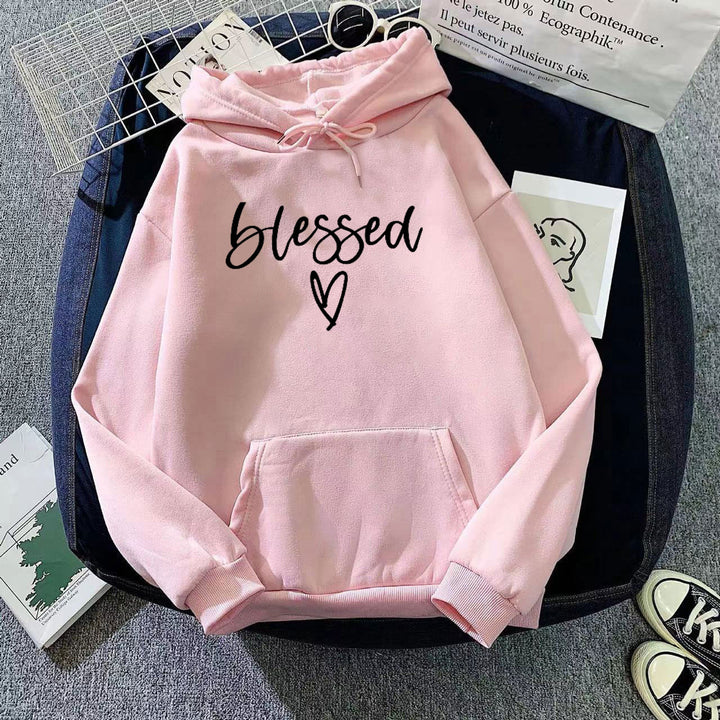 Women's comfortable hoodie with inspiring print Lisslune