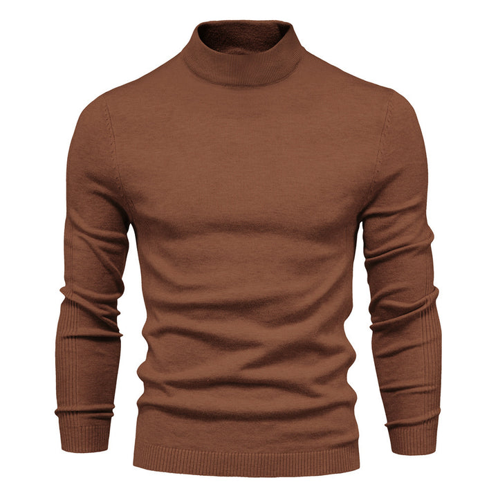 Men's turtleneck sweater made from high-quality wool Lisslune
