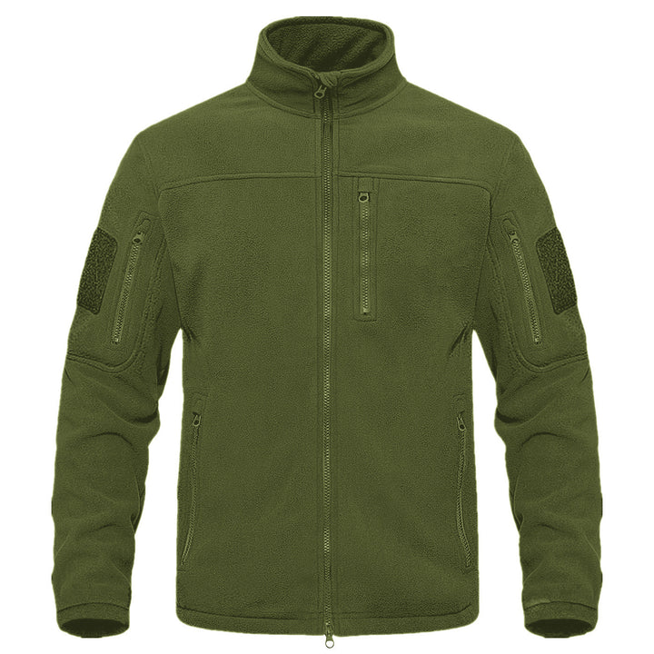 Men's fleece jacket with practical pockets Lisslune