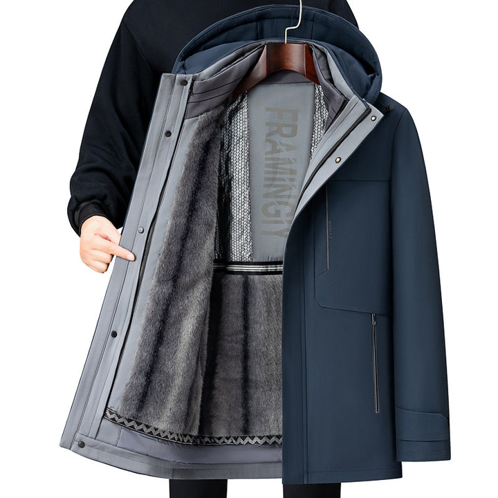Men's Versatile Functional Jacket with Warm Lining Lisslune