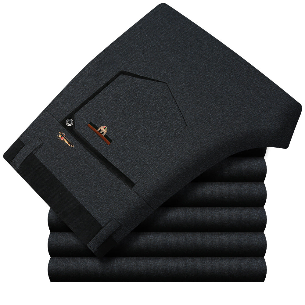 Men's Slim Fit Pants with Innovative Pocket Design Lisslune