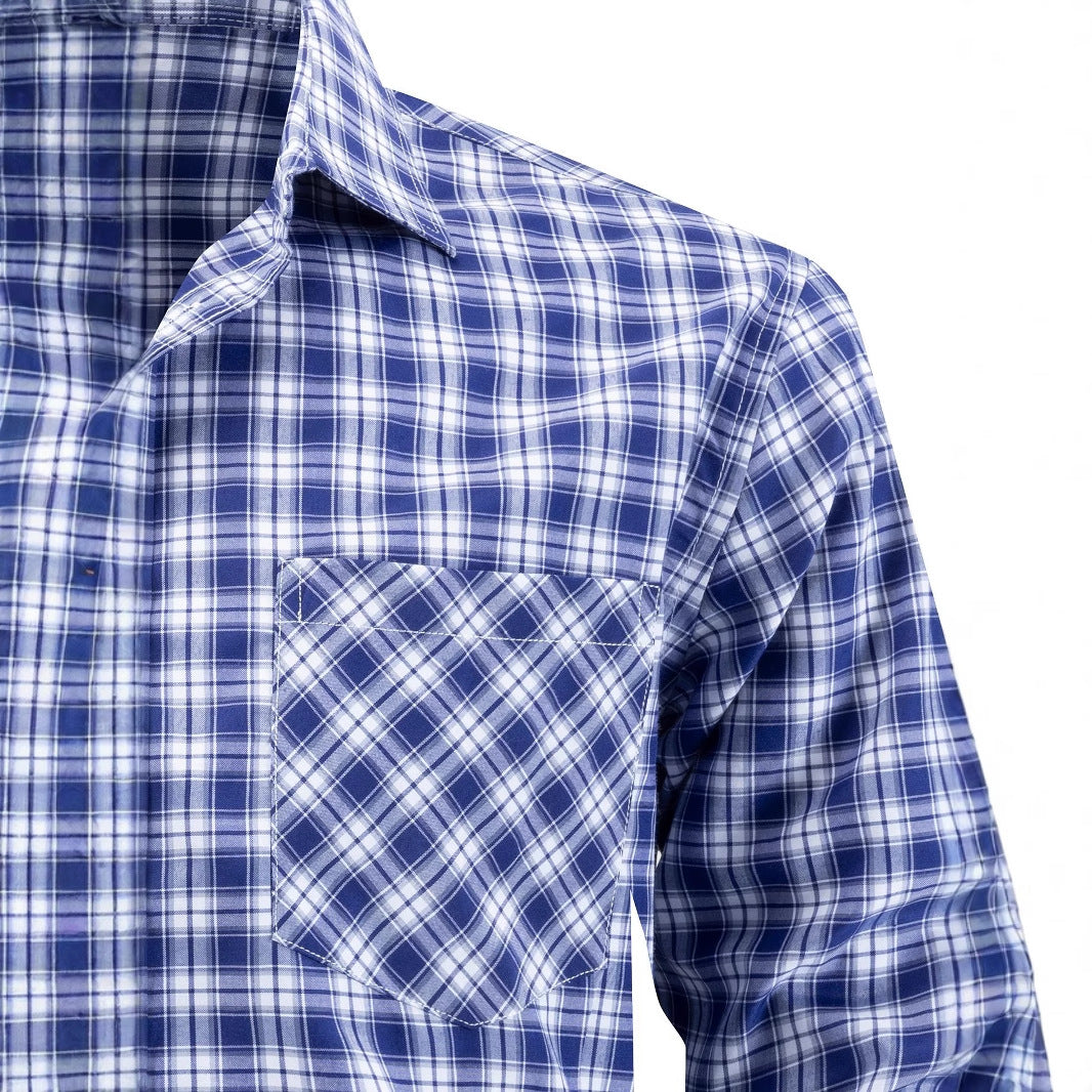 Men's checked shirt Lisslune