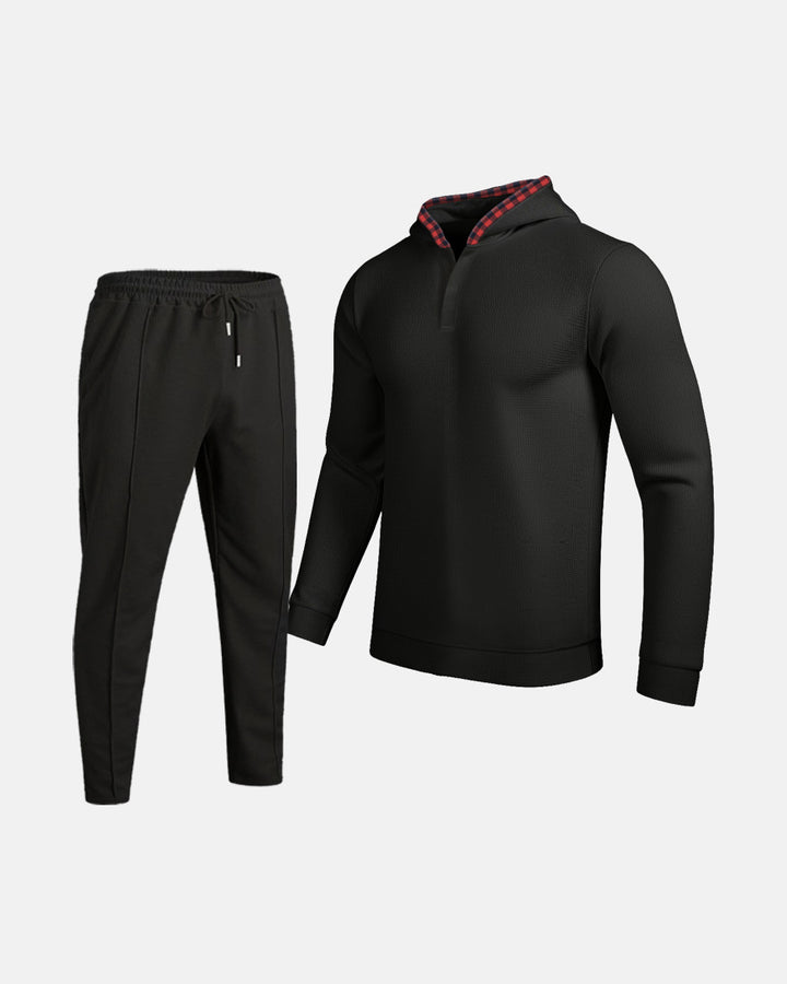 Men's sporty hoodie set with breathable and ergonomic cut Lisslune