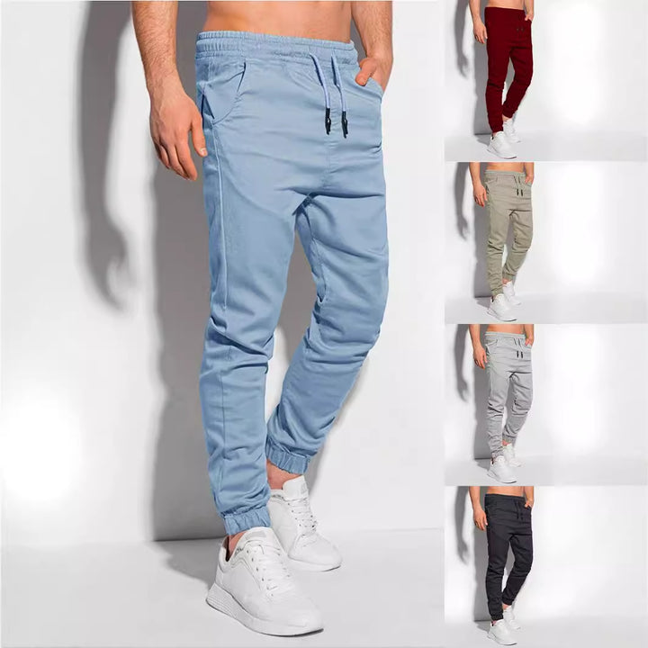 Men's sporty jogging pants with practical side pockets Lisslune