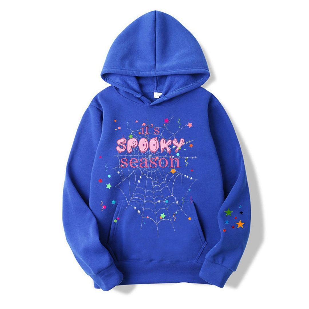 Women cozy hoodie with graphic Halloween design Lisslune