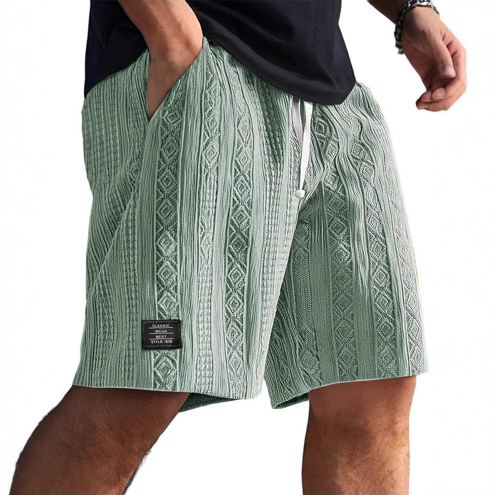 Men's Stylish Leisure Pants in Casual Knit Design Lisslune
