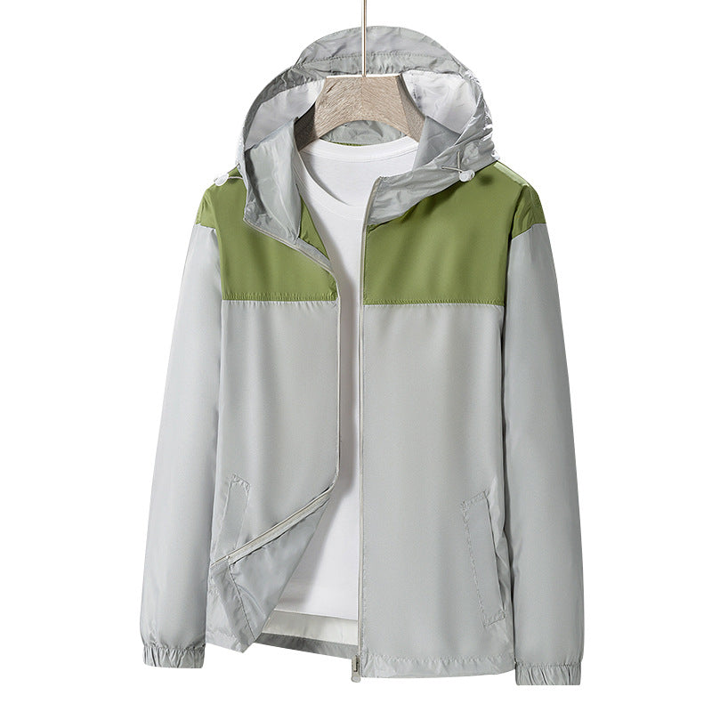 Men's lightweight outdoor jacket with UV protection and practical pockets Lisslune