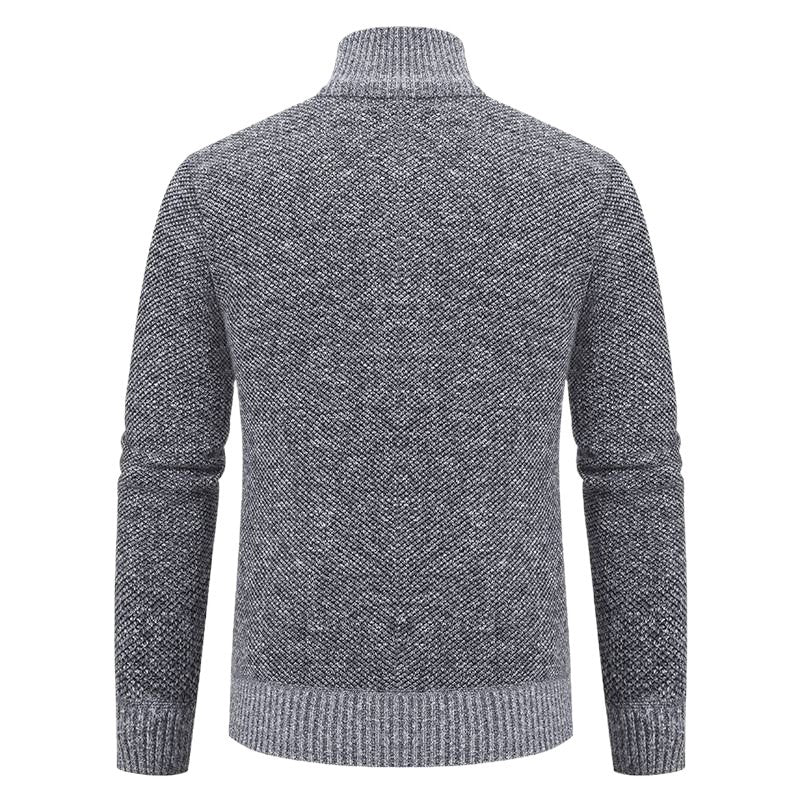 Men's cardigan with modern geometric patterns Lisslune