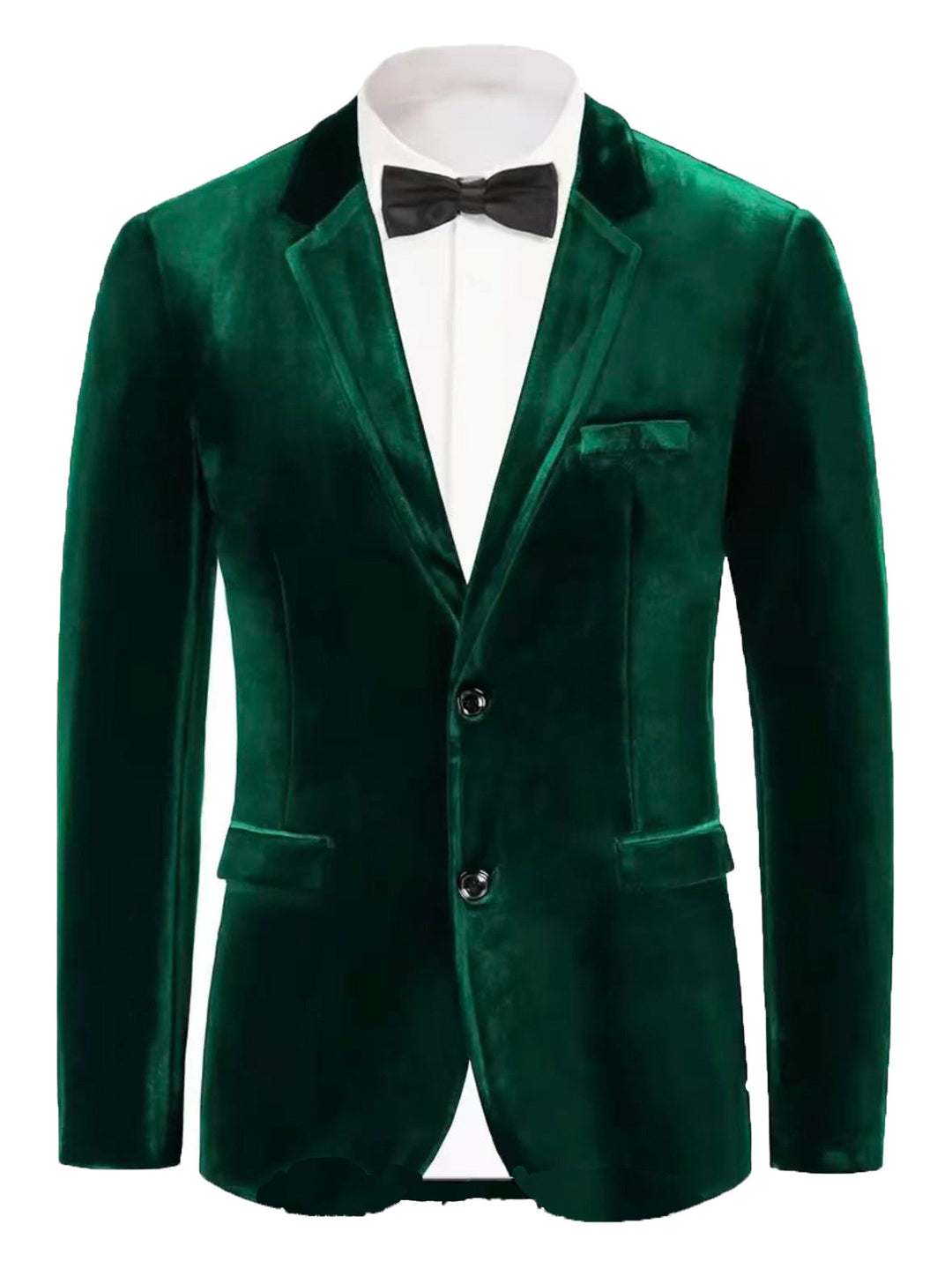 Men's noble velvet blazer with finesse Lisslune