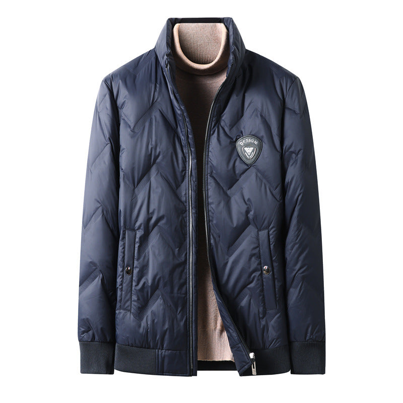 Men's Functional Quilted Jacket with Modern Design Lisslune