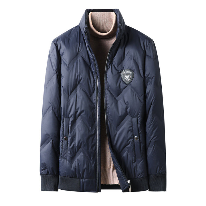 Men's Functional Quilted Jacket with Modern Design Lisslune