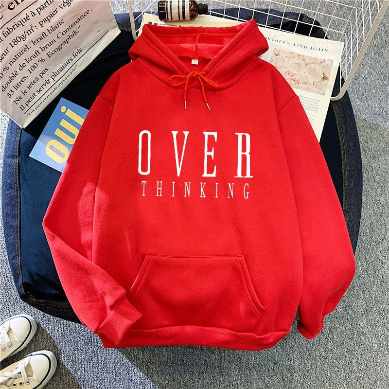 Women's hooded sweatshirt with creative print design Lisslune