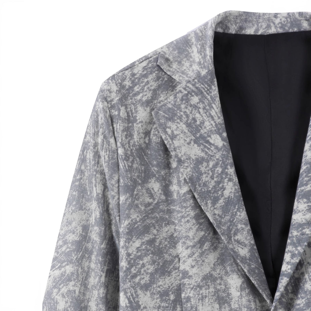 Men's fashionable blazer with textured pattern Lisslune