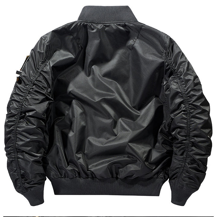 Men's stylish bomber jacket with versatile pockets Lisslune