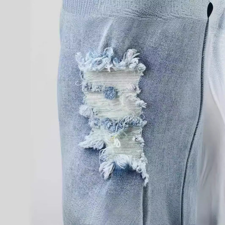 Herren Destroyed Jeans mit modernen Distressed-Effekten Lisslune