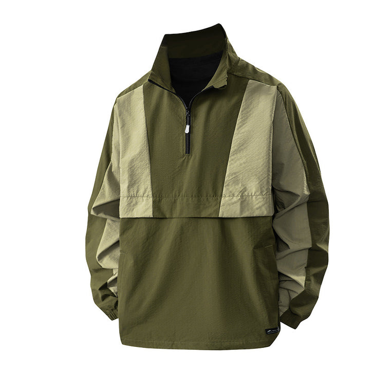 Men's Waterproof Leisure Jacket with High Collar Lisslune