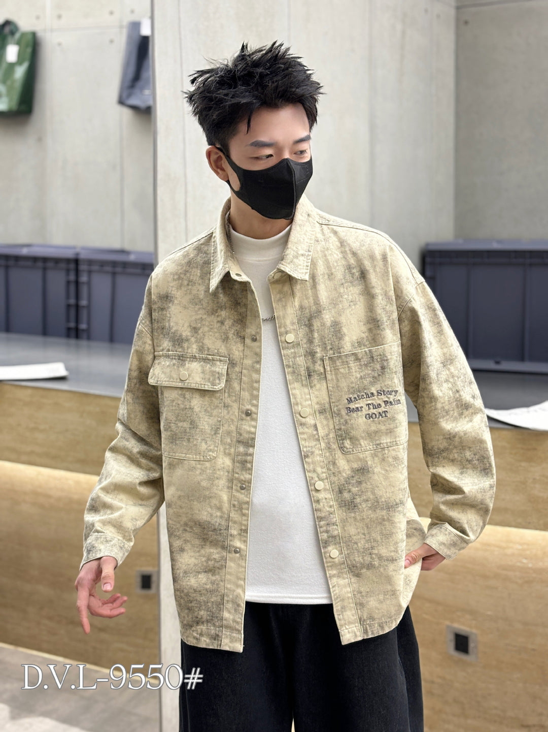 Men's Oversized Shirt Jacket Lisslune