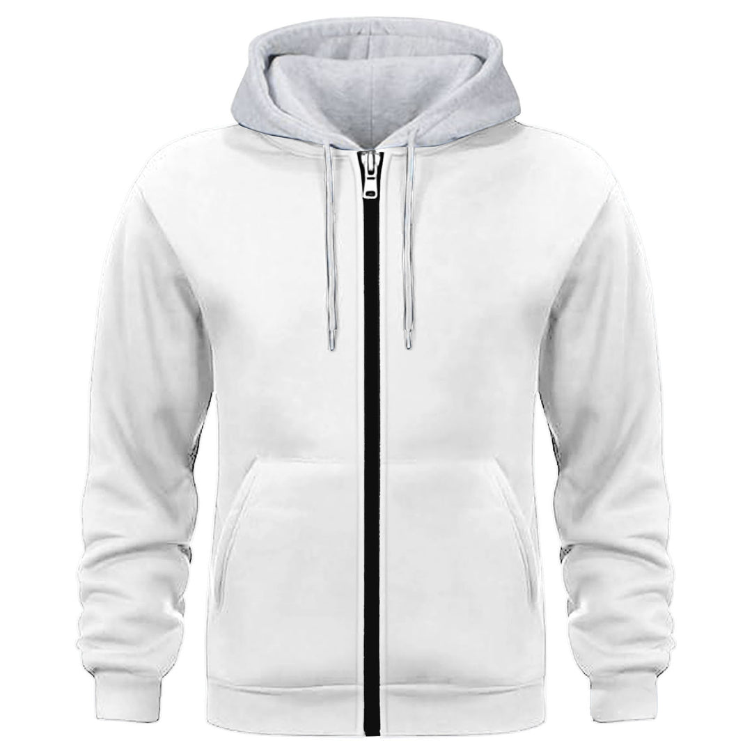 Men's Sporty Hoodie Jacket with Innovative Inner Lining Processing Lisslune