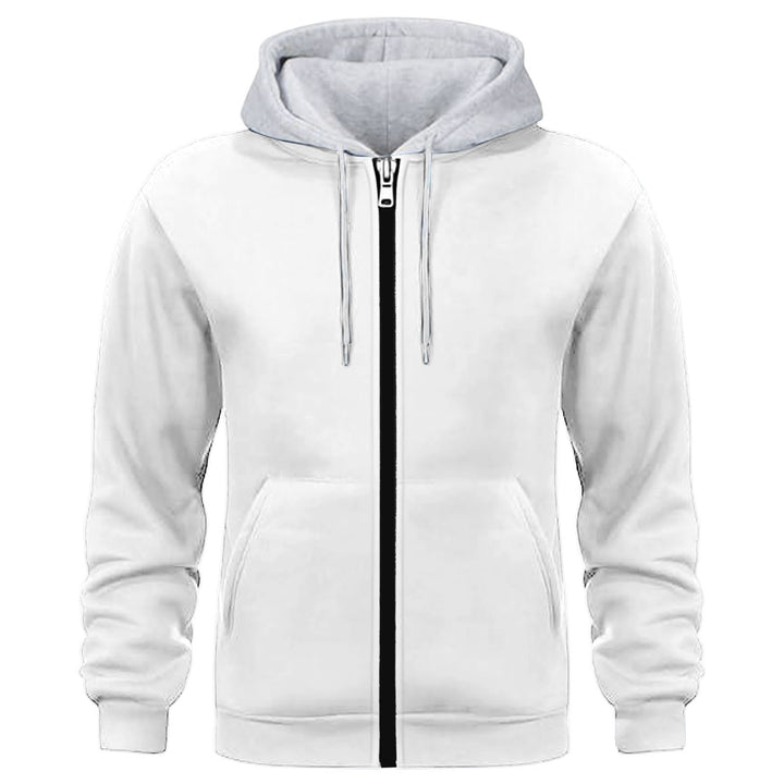 Men's Sporty Hoodie Jacket with Innovative Inner Lining Processing Lisslune