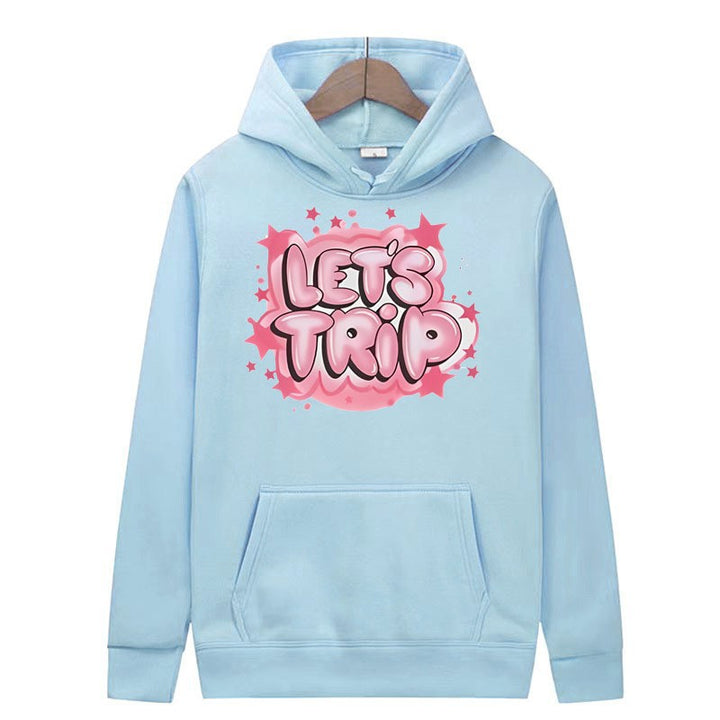 Women's hoodie with stylish graffiti print and comfortable fit Lisslune