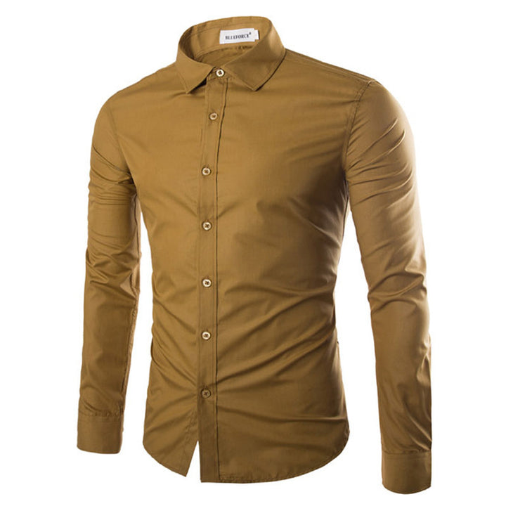 Men's elegant long sleeve shirt Lisslune