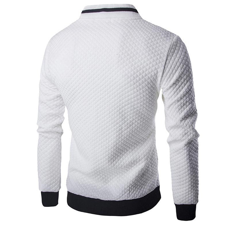 Men's padded jacket with high collar and practical pockets Lisslune