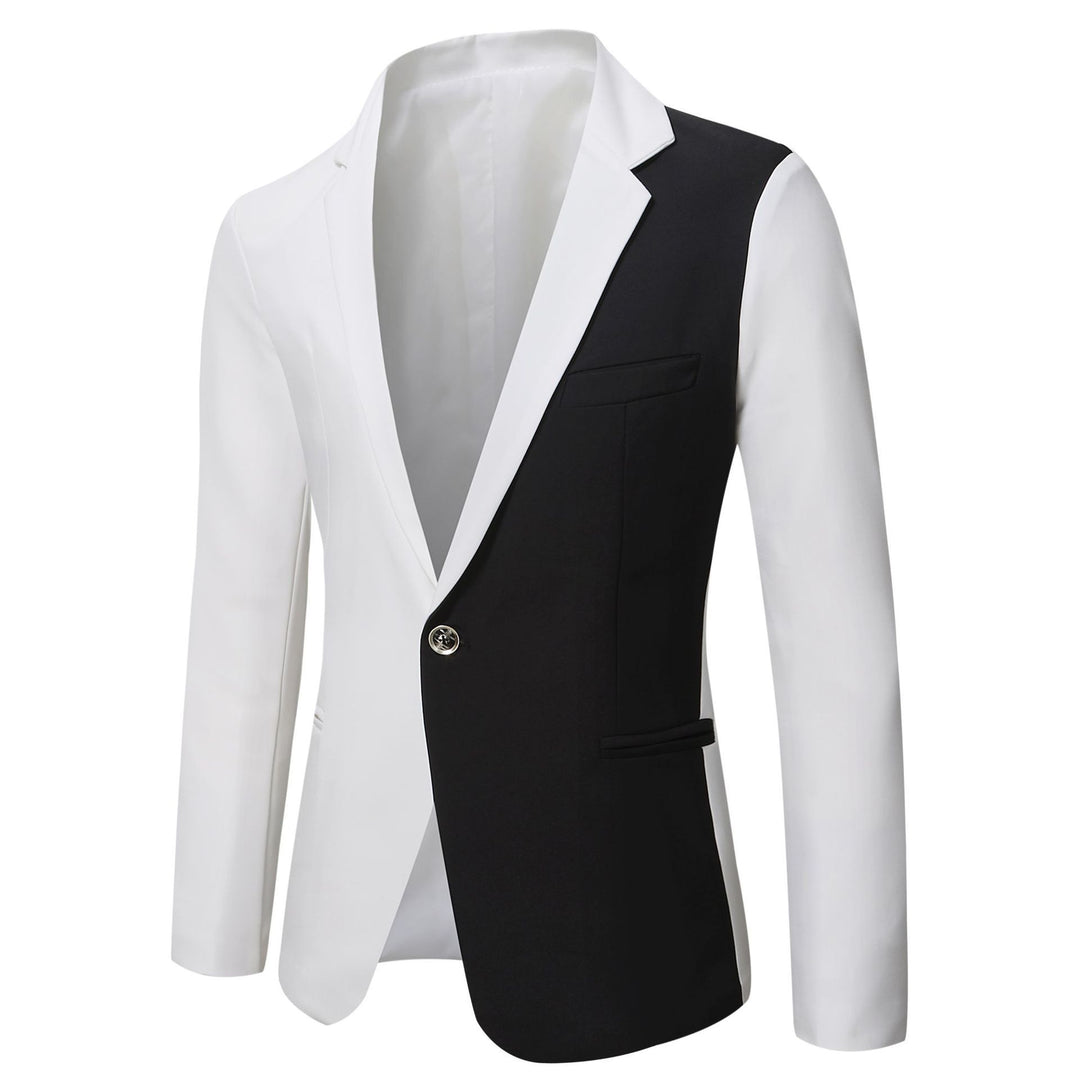 Men's elegant two-tone blazer with modern cut Lisslune