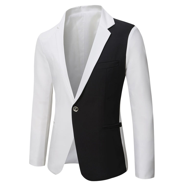 Men's elegant two-tone blazer with modern cut Lisslune