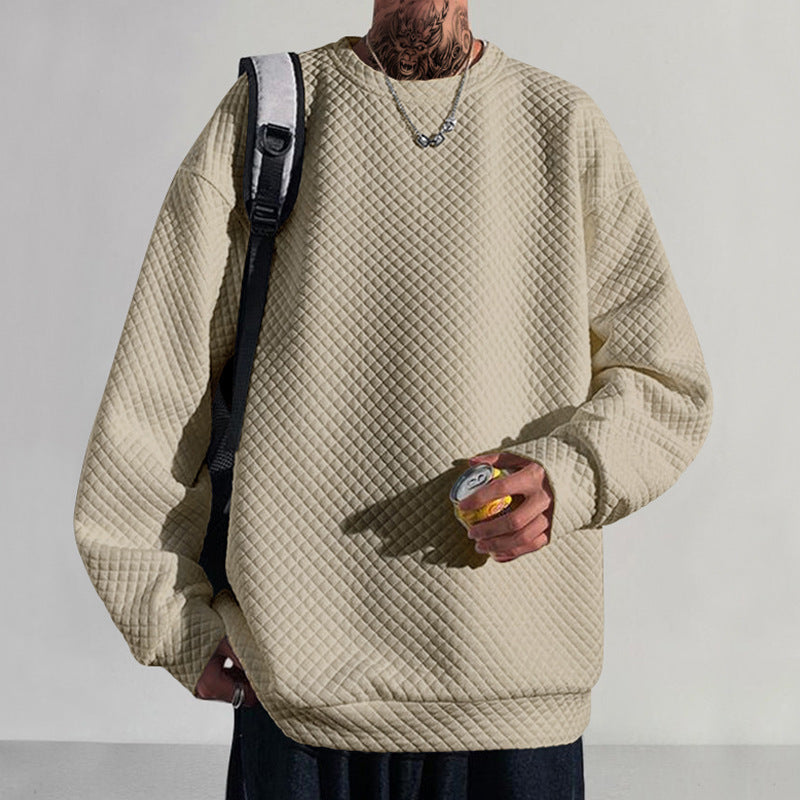 Men's sweatshirt with textured design Lisslune