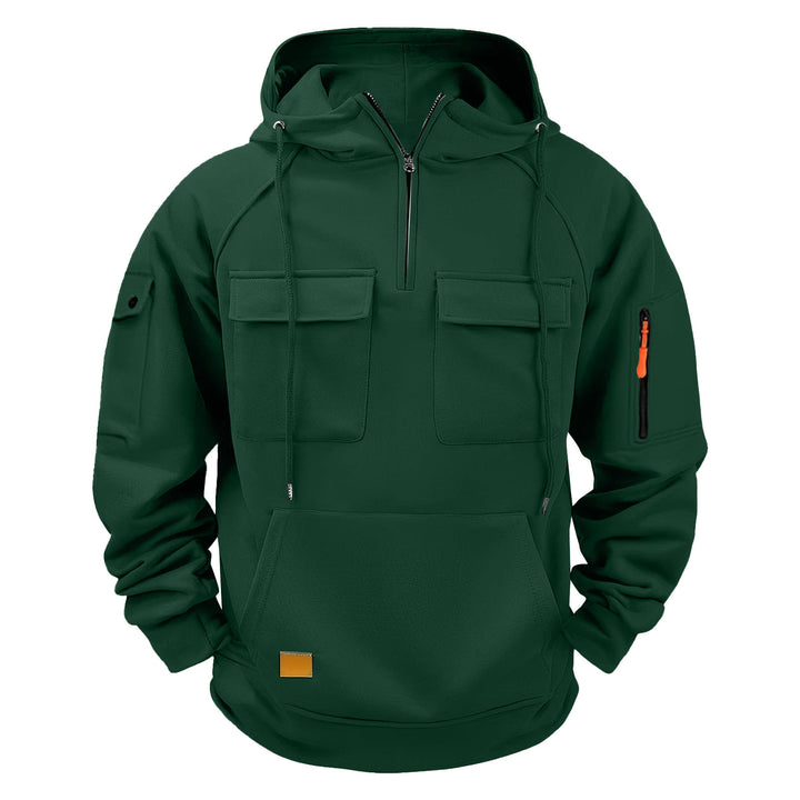 Men's hoodie with practical pockets and sporty design Lisslune