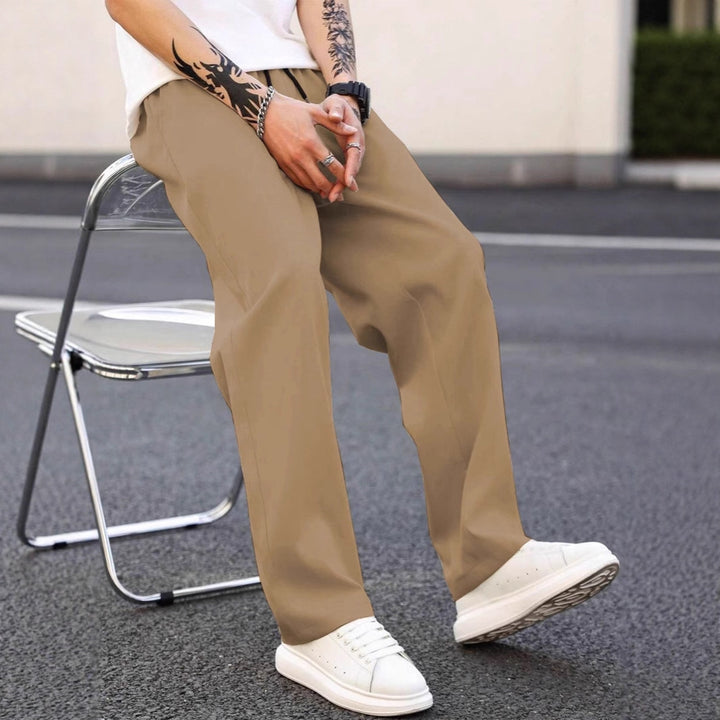 Men's casual and loose chino pants Lisslune