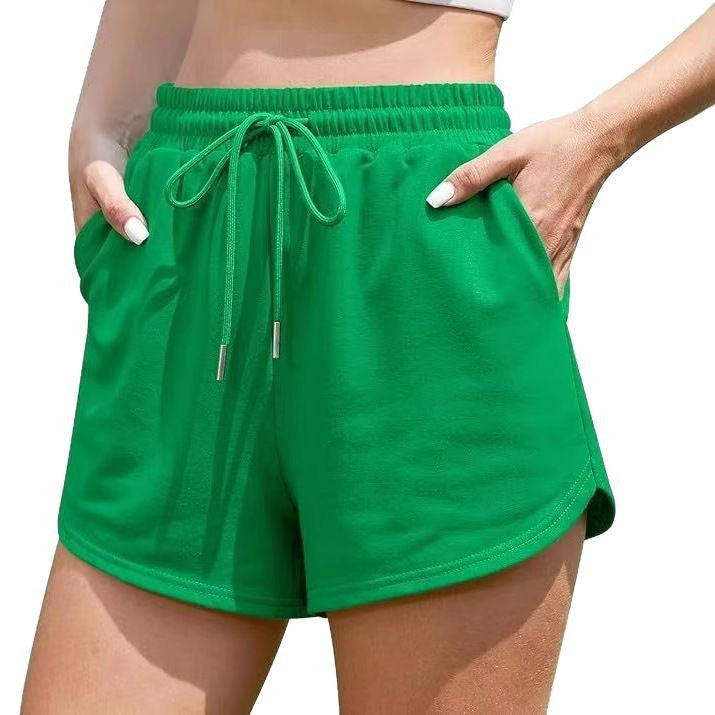 Damen Freizeithosen im lässigen Schnitt mit elastischem Bund und seitlichen Taschen Lisslune