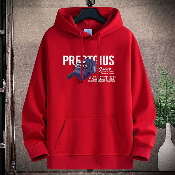 Women's Hooded Sweatshirt with Creative Graphic Design and Practical Kangaroo Pockets Lisslune