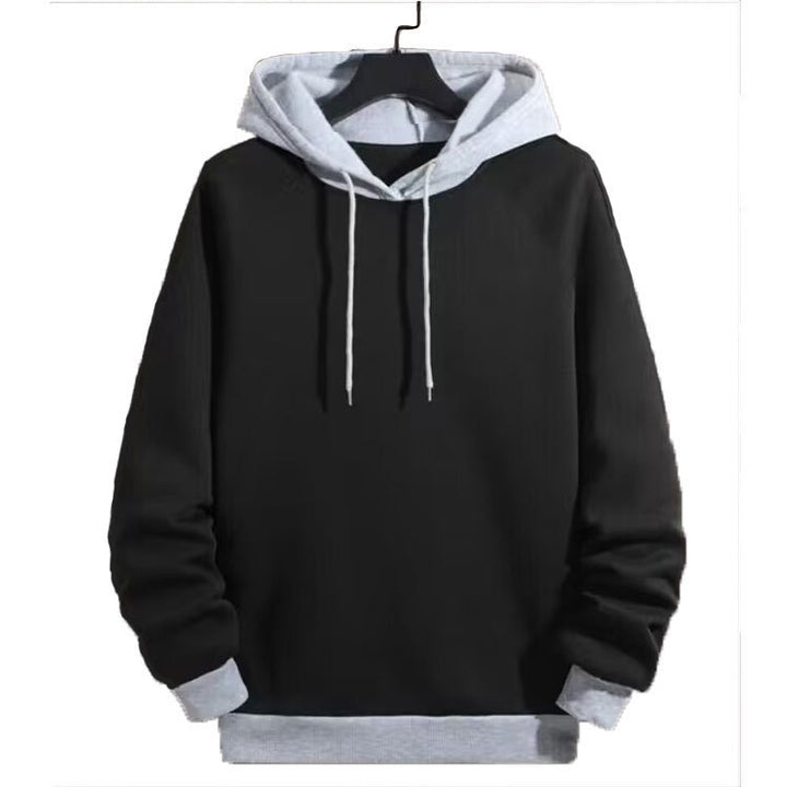 Men's casual hoodie with contrasting sleeves Lisslune