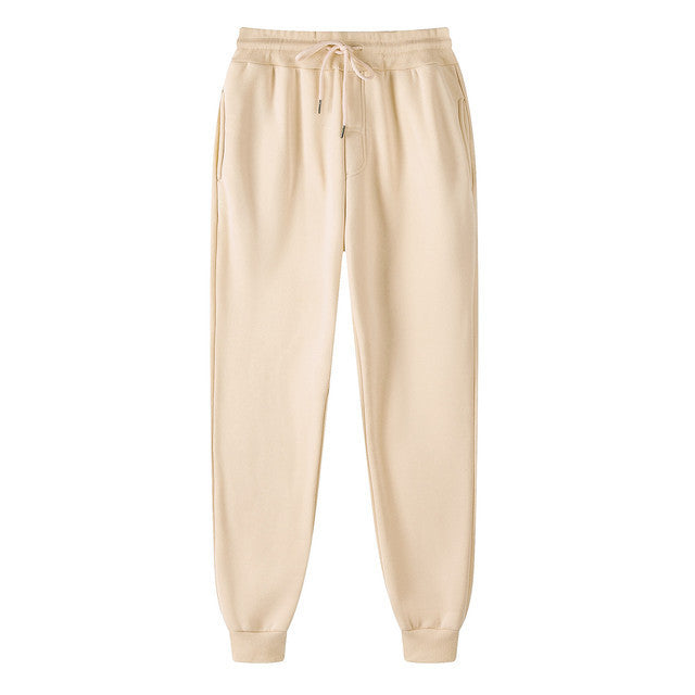 Men's sporty leisure pants with elastic waistband and practical pockets Lisslune