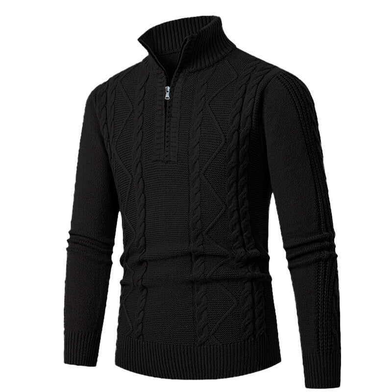 Men's sweater with high collar Lisslune