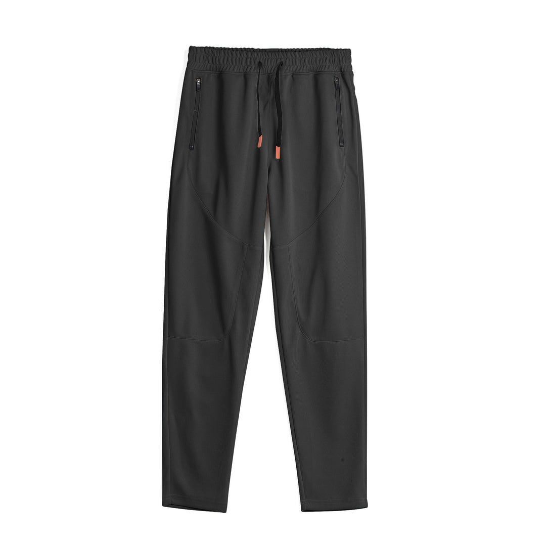 Men's sporty jogging pants with innovative breathable structure and practical zip pockets Lisslune