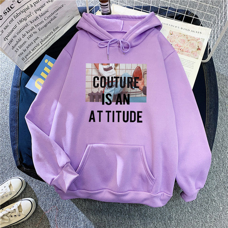 Women's hoodie with modern statement design Lisslune