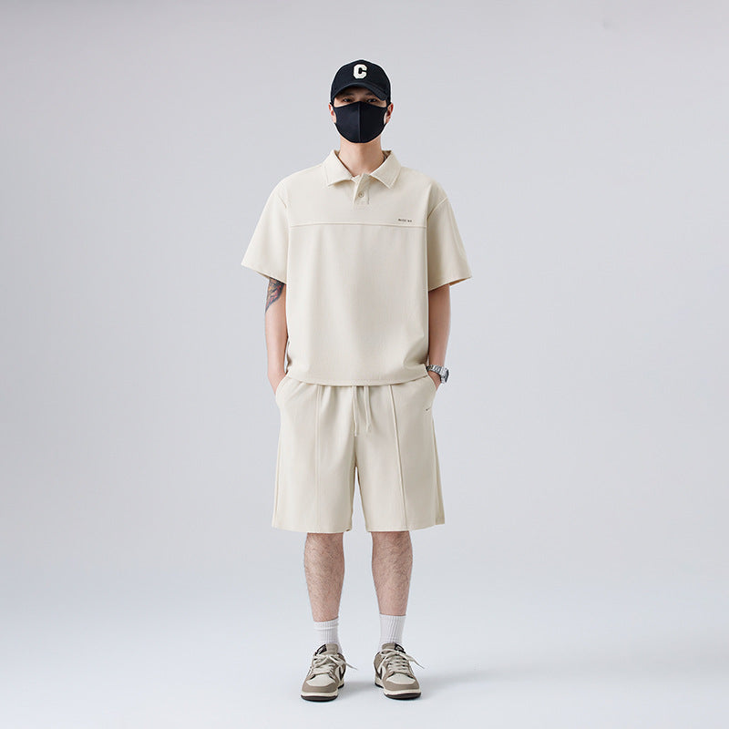 Men's Casual Leisure Set with Breathable Materials Lisslune
