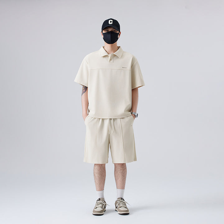 Men's Casual Leisure Set with Breathable Materials Lisslune