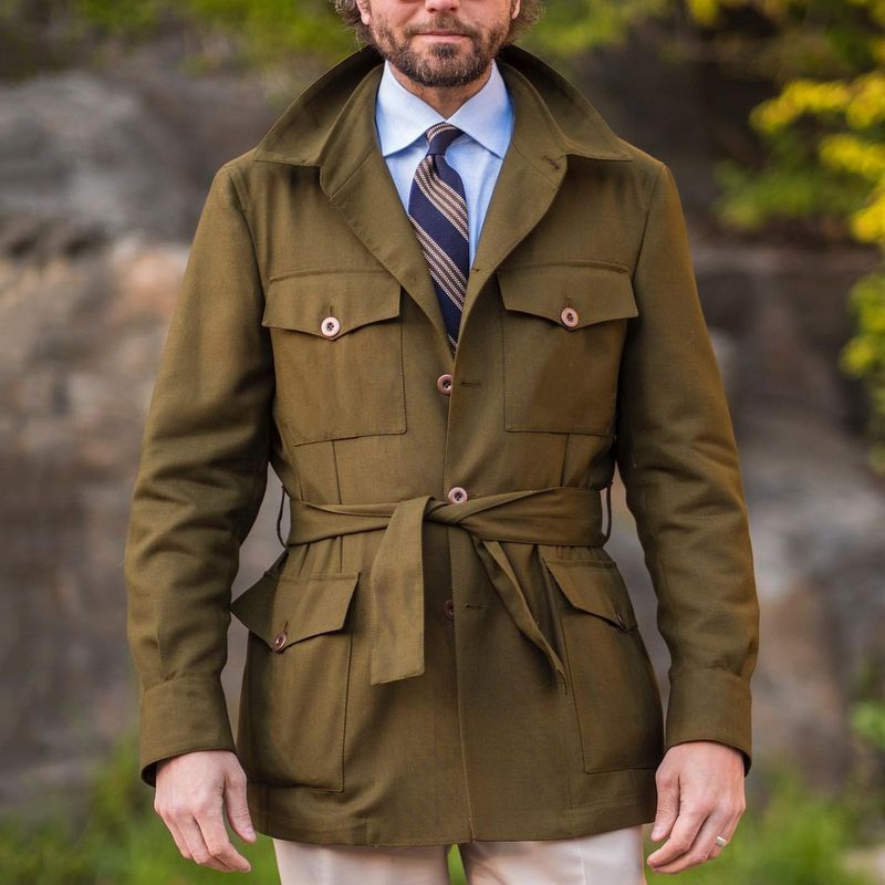 Men's utility jacket with modern design Lisslune