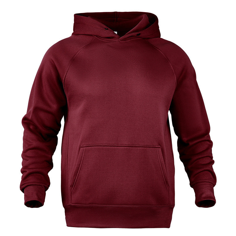 Men's hoodie with a casual cut and practical kangaroo pocket Lisslune