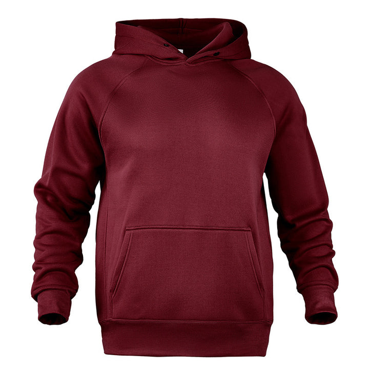 Men's hoodie with a casual cut and practical kangaroo pocket Lisslune