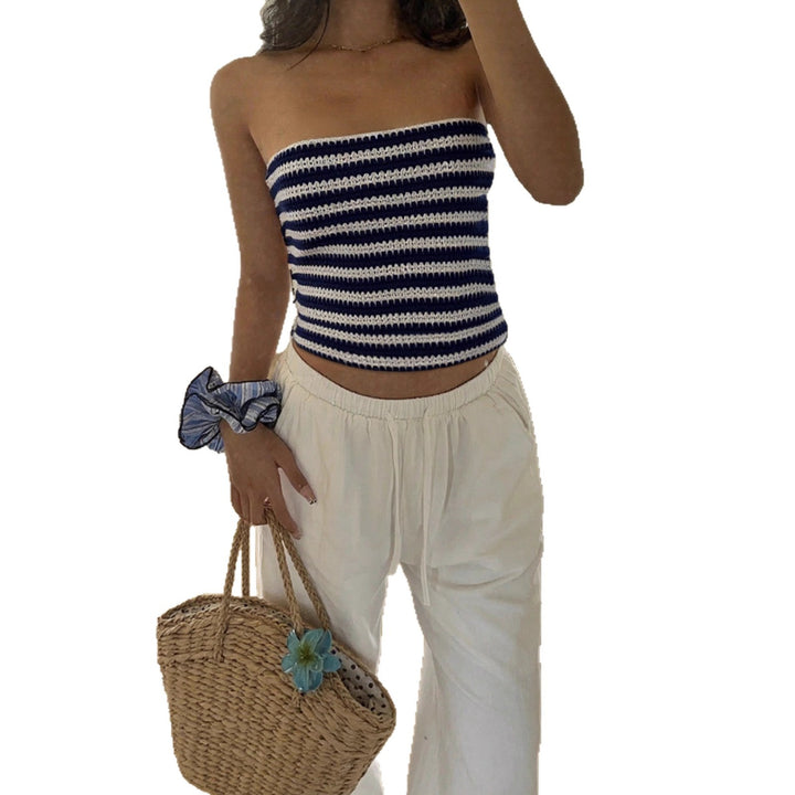 Damen Sommerliches Bustier Top Lisslune