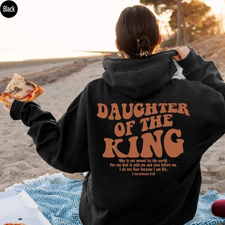 Women's hoodie with motivational lettering Lisslune