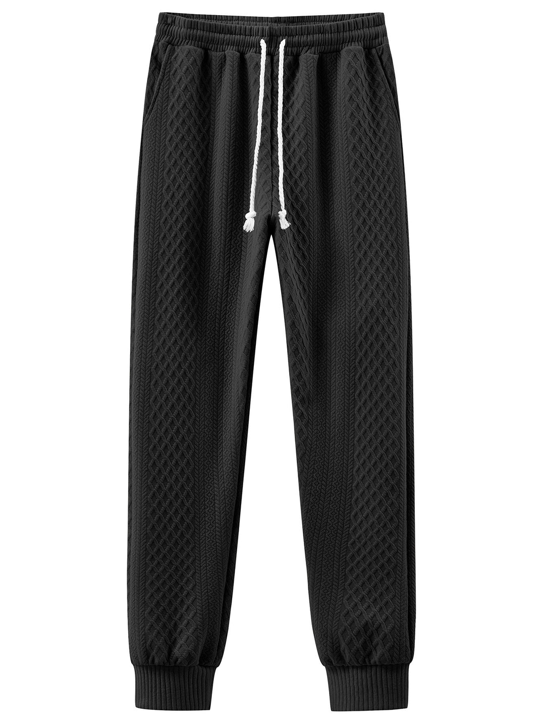 Men's comfortable sweatpants with innovative structural design and adjustable waistband Lisslune