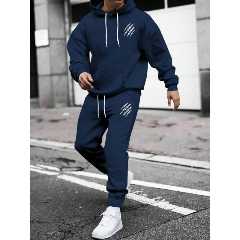 Men's tracksuit with modern graphic design and practical pockets Lisslune