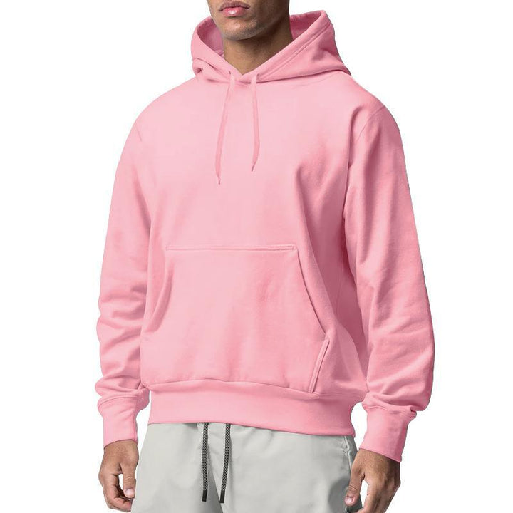 Men's comfortable hoodie with kangaroo pocket made of soft material Lisslune